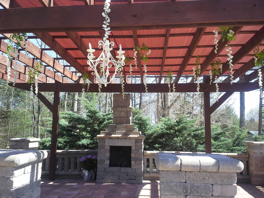 Pergola Decor for Wedding