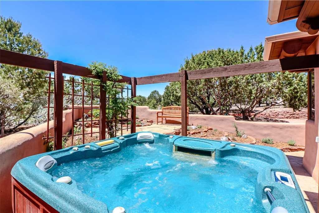 Hot Tub Living - A relaxing soak in the hot tub after a day of shopping is the perfect end to a long day.