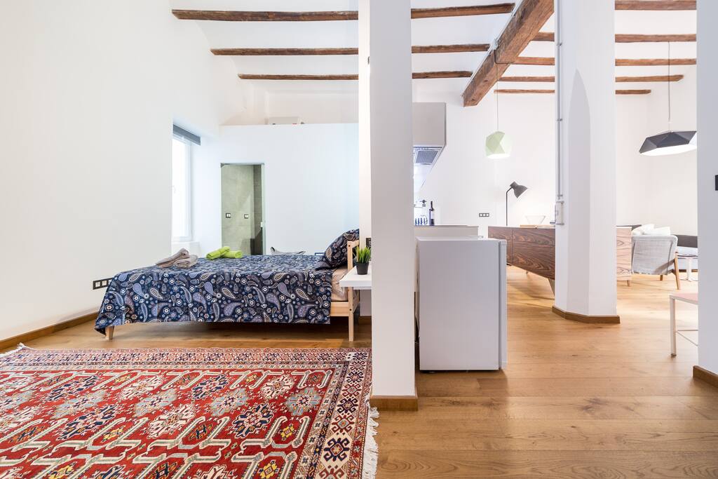 espacio habitación-salón