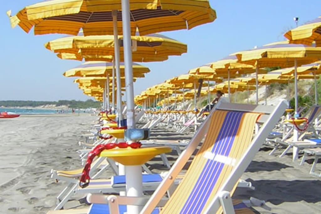 Servizio spiaggia