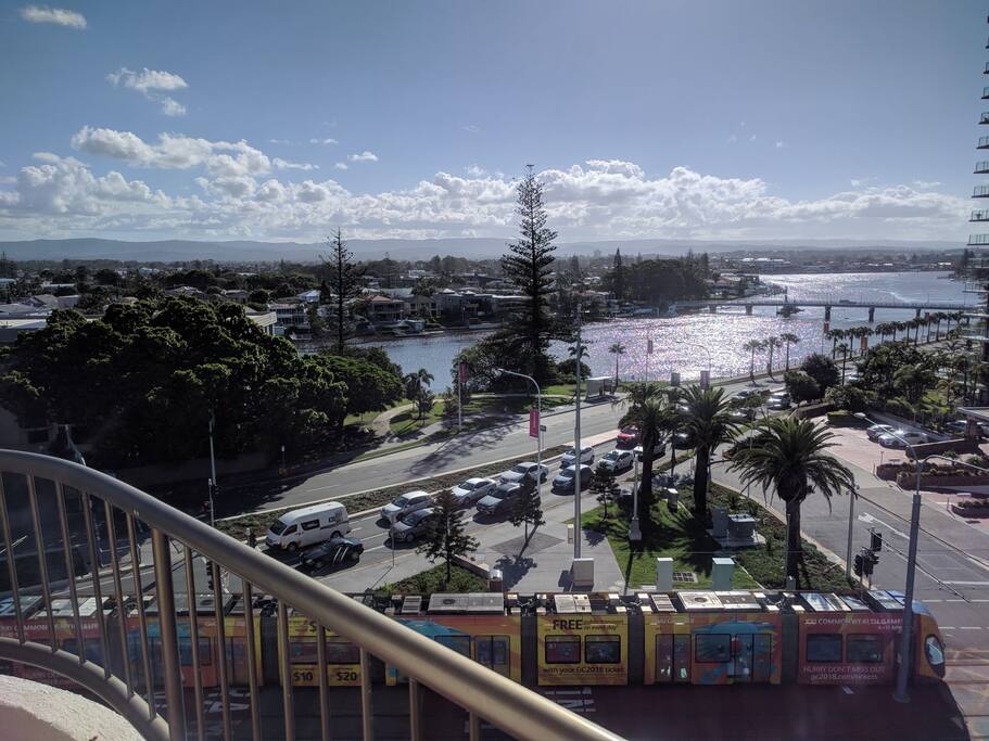 River View and Light Rail Line