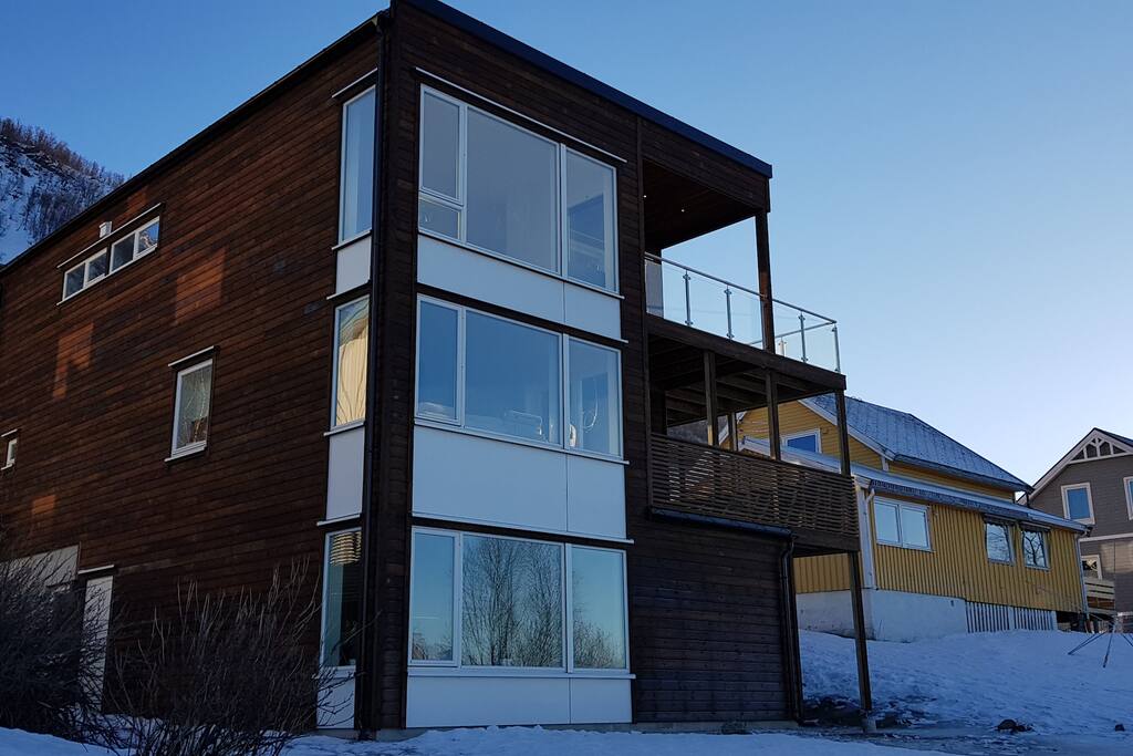 Veranda and the front of the house
