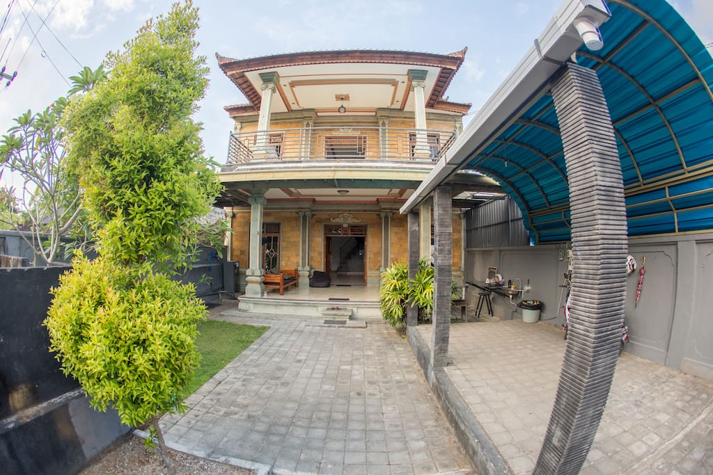 Front of home stay