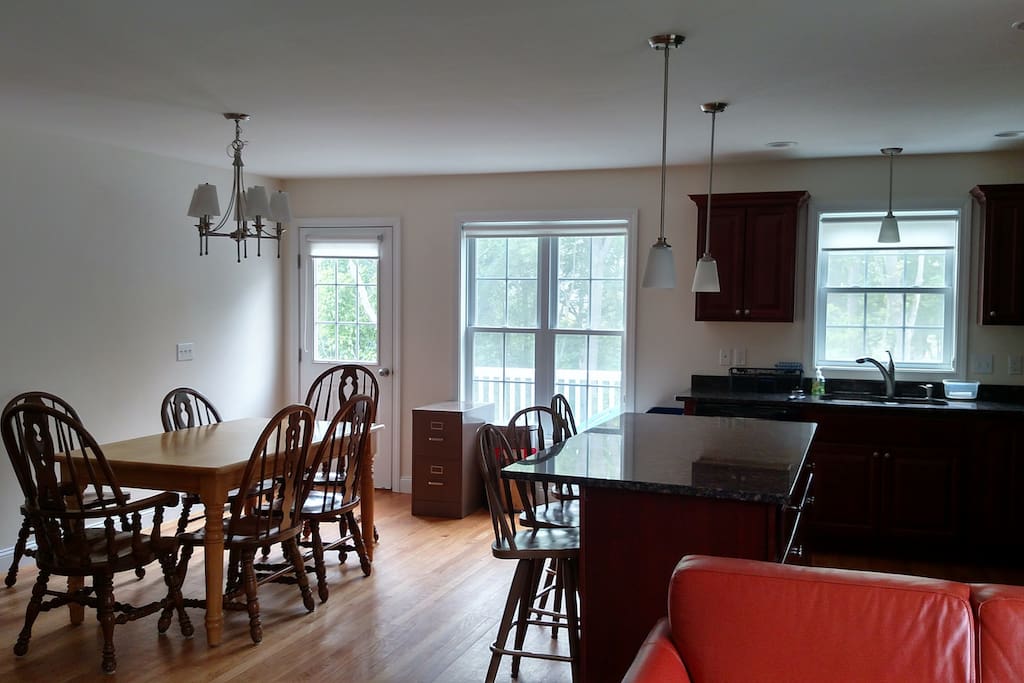 kitchen to outside deck