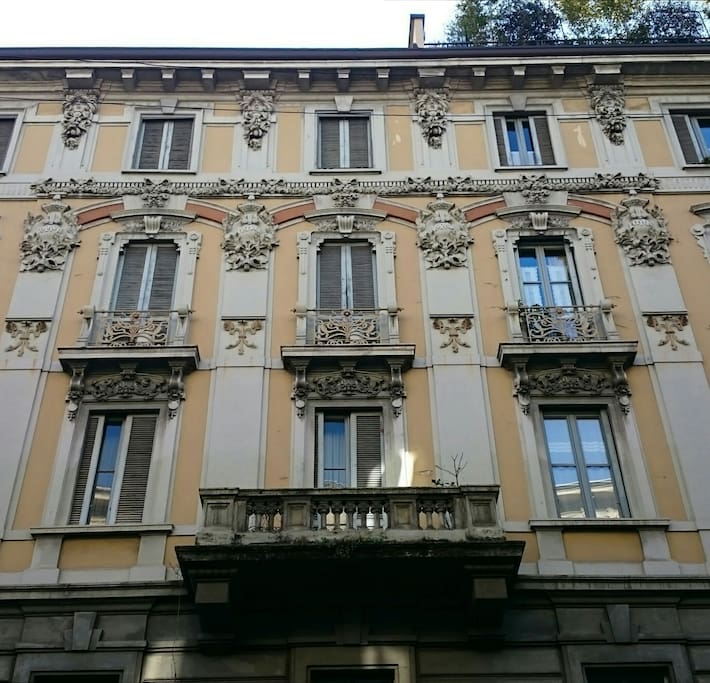 il palazzo Liberty - Art Decò