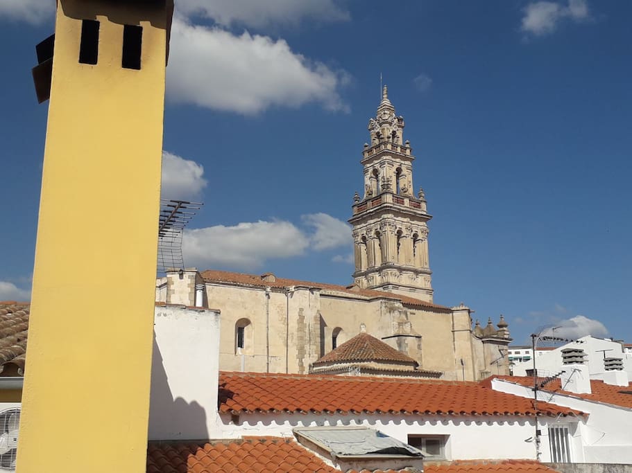 Vista desde la terraza, a 50 mts de la Iglesia de Santa Catalina