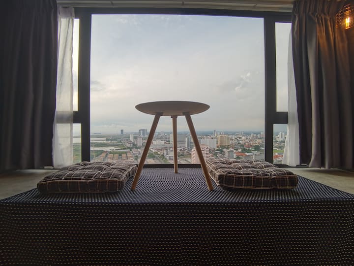 ✦Attic✦ Seaview Premium Couple's Studio [Netflix] - Malacca