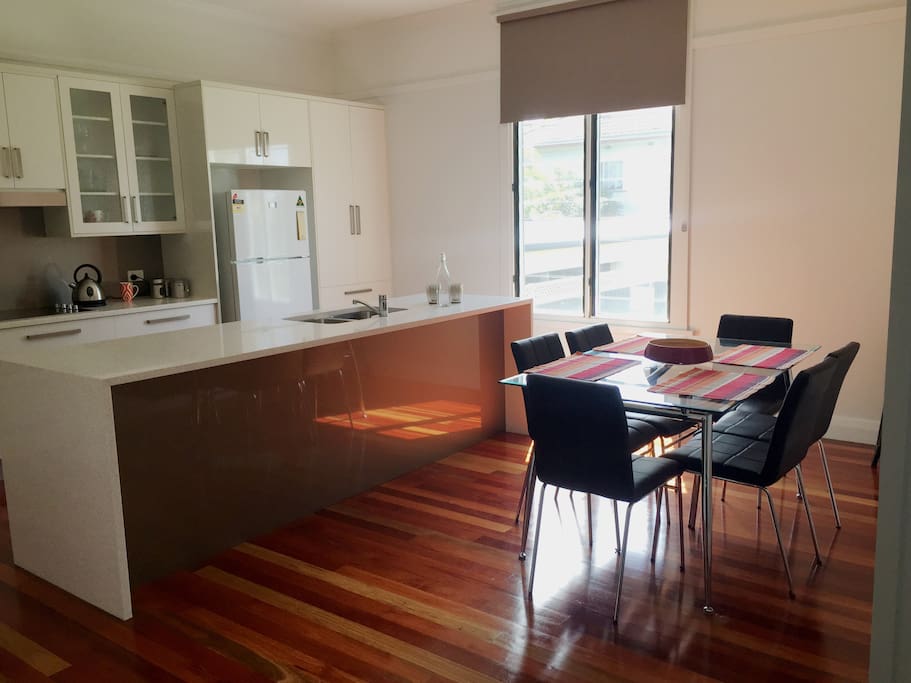 Beautiful clean modern kitchen