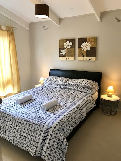 Bedroom 1 - Queen Bed with semi ensuite