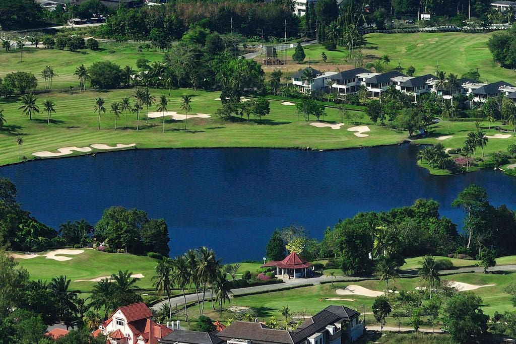 Phuket Country Golf Club Birdview