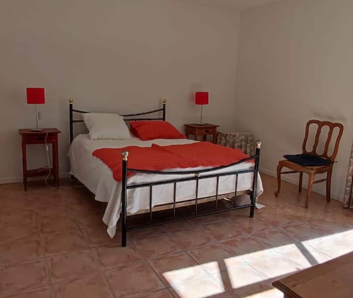Chambre coquelicot