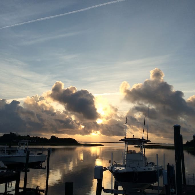 Beautiful calm water.