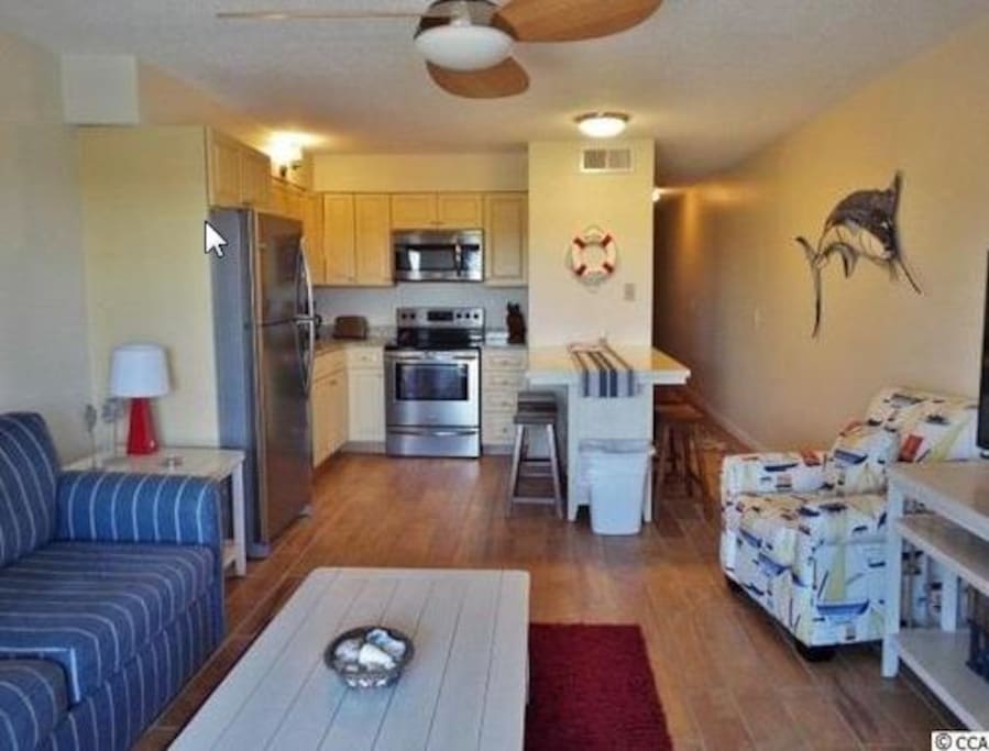 Den and Kitchen