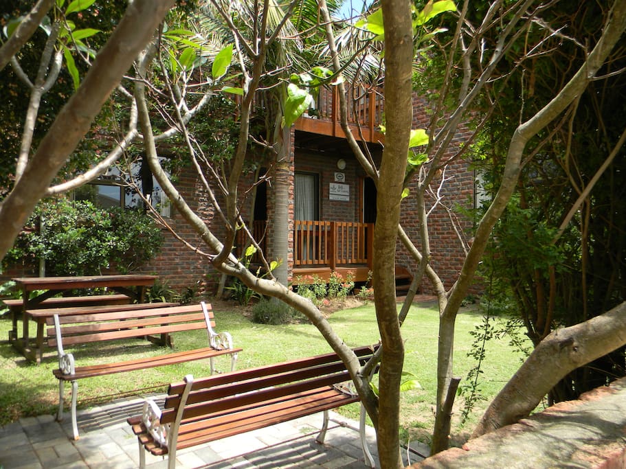 Lovely garden and braai-place