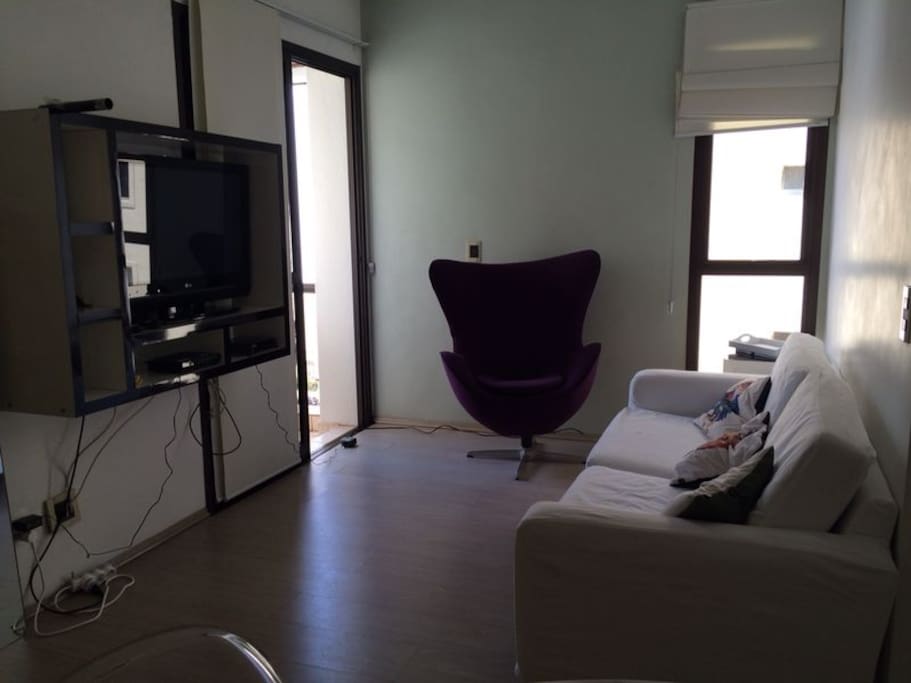 sala de estar com varanda