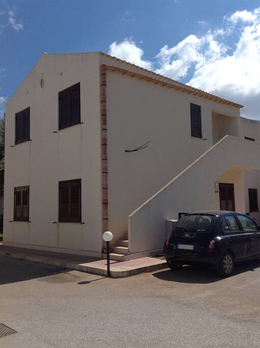 La casa si trova al primo piano
