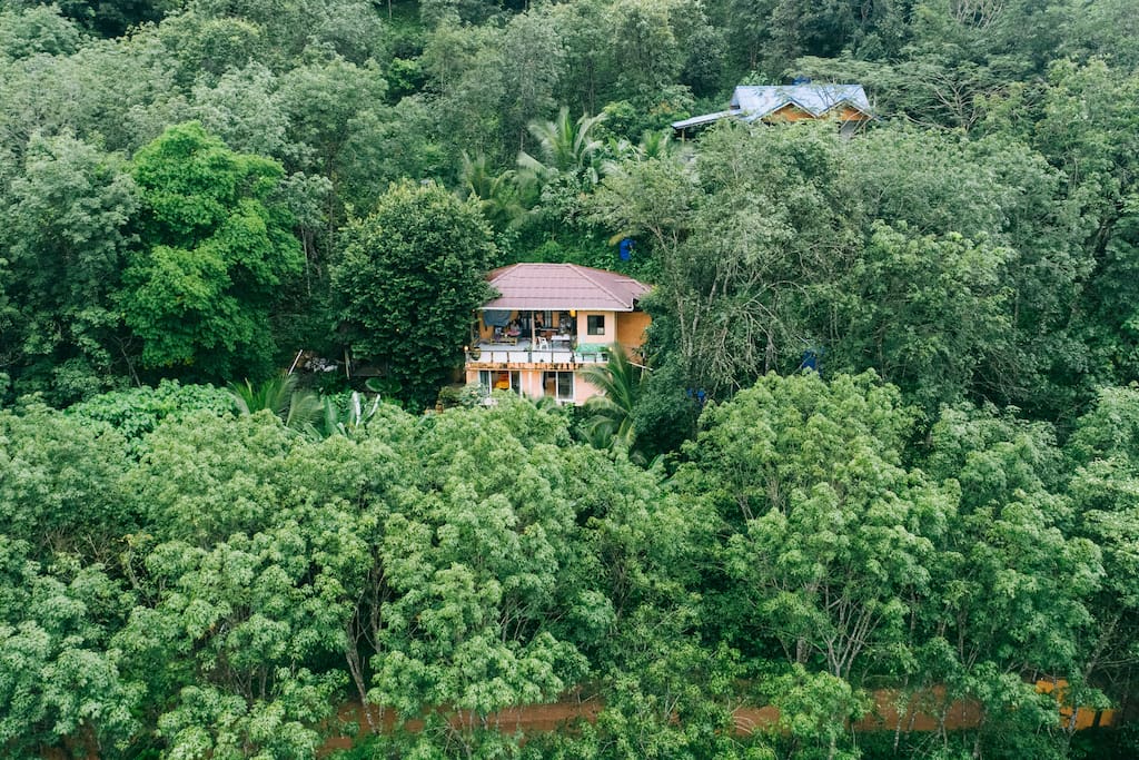 Relax in peace and tranquillity, away from the tourist bustle and noise of the streets and beaches. Firefly Lodge is completely secluded in the middle of the jungle and yet only 5 minutes to local amenities