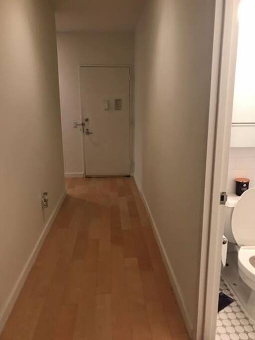 View of apartment entrance