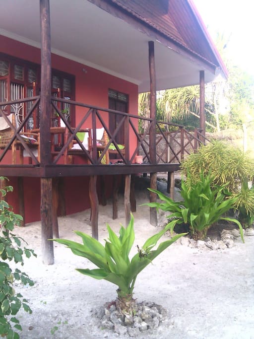 the balcony