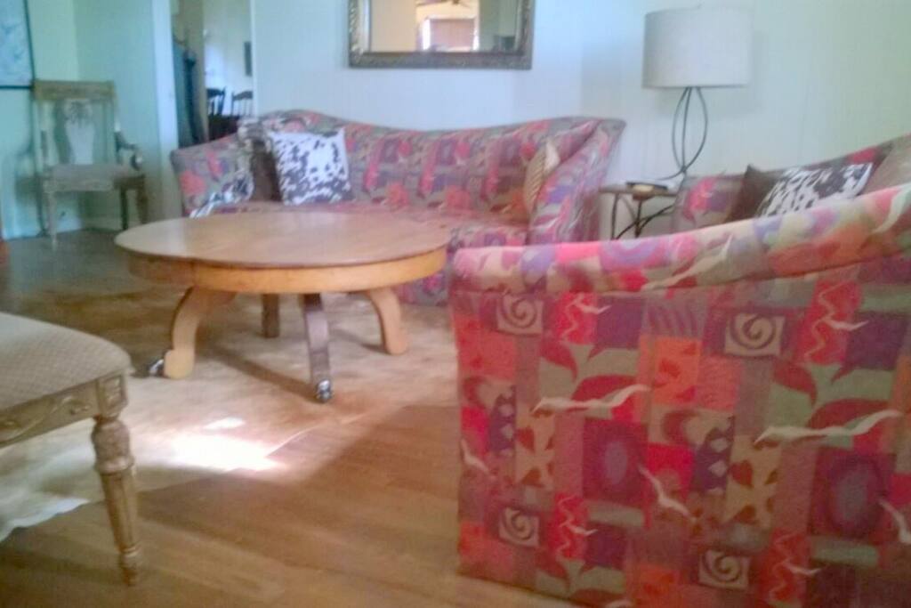 Den is spacious