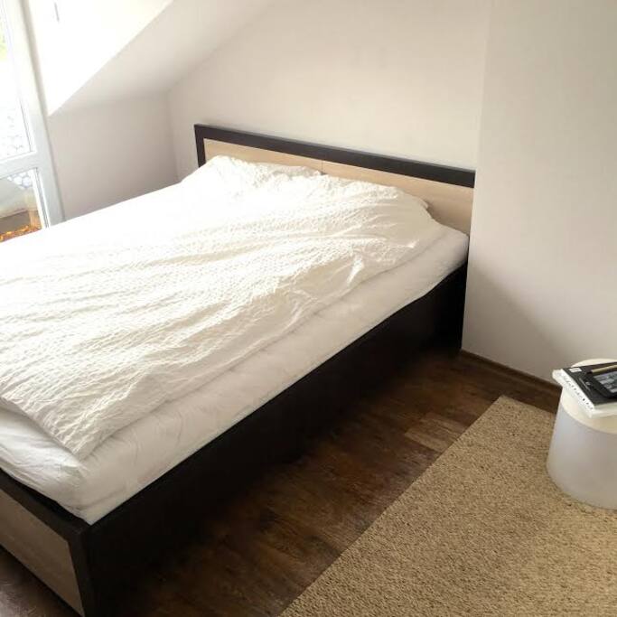 the bedroom