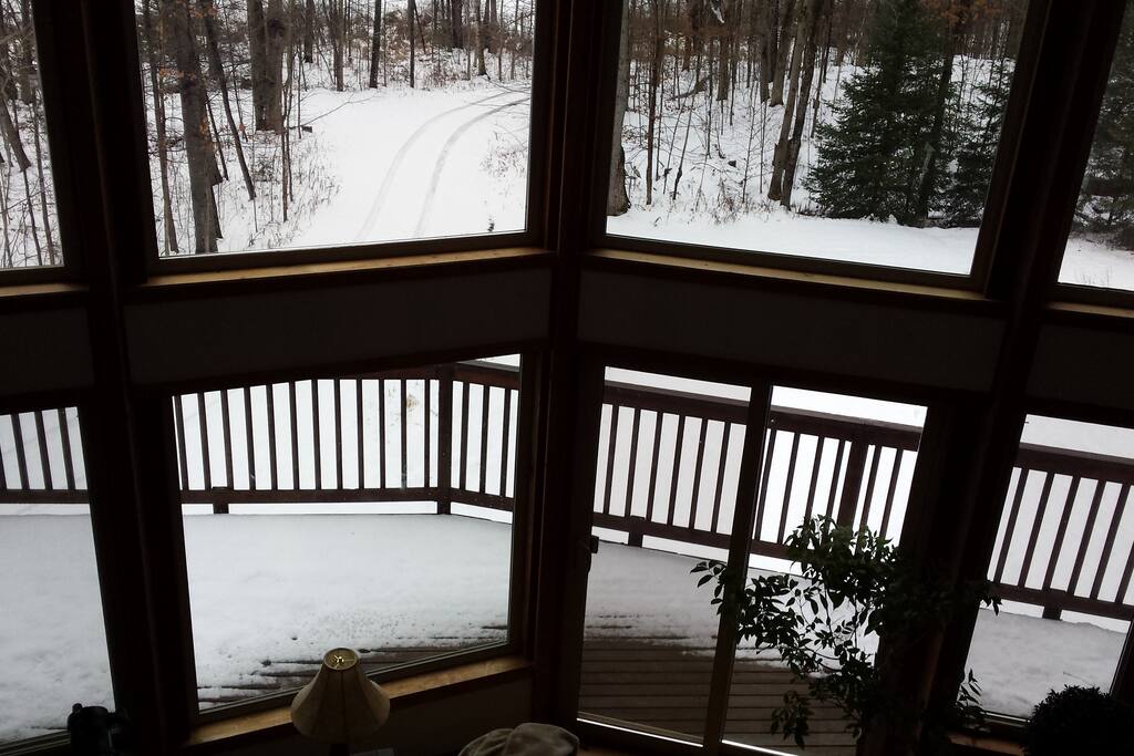 The snow is here!