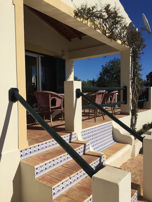 Villa terrace