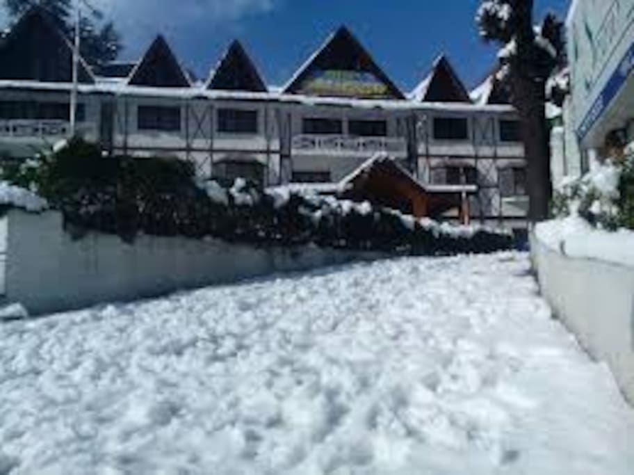 Outer View when Snow