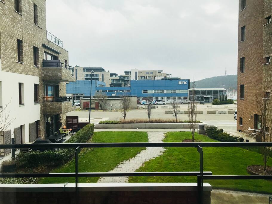 Utsikt fra terrasse