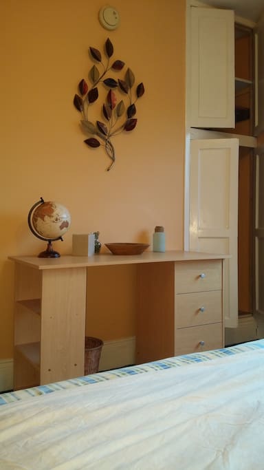 Private bedroom table