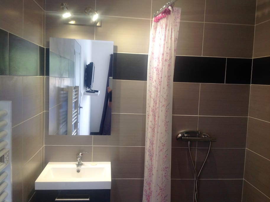 salle de bain et dressing chambre parentale