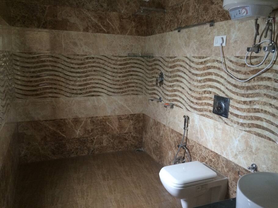 Attached washroom