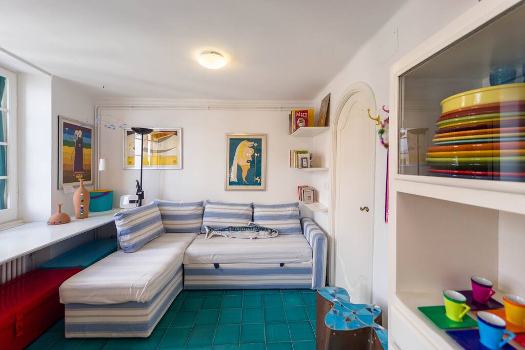 Living room with sofa area