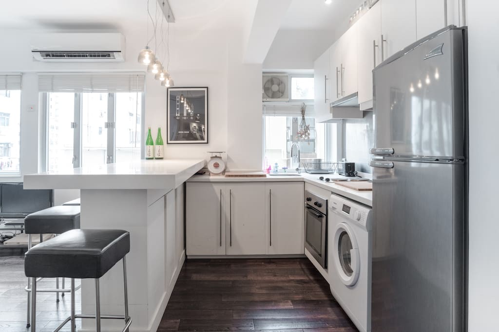 Fully equipped kitchen