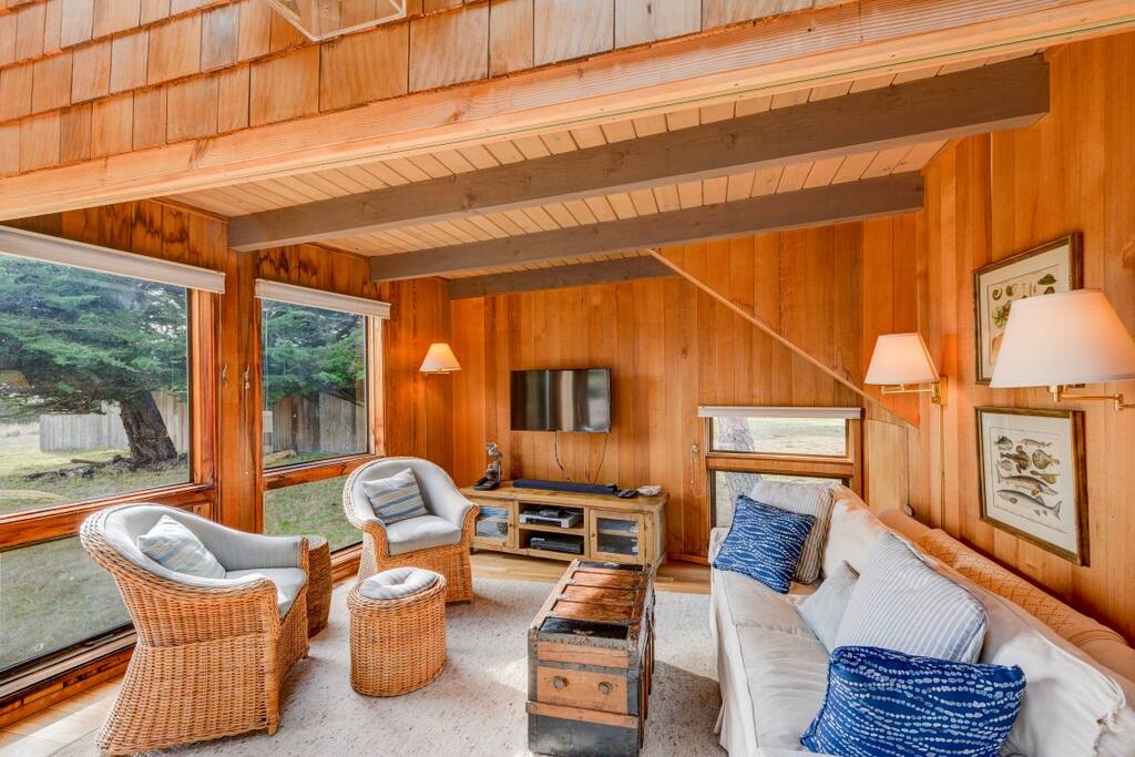 Living room with TV