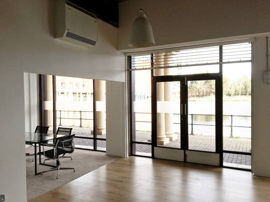 Open plan space