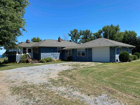 Extremely Rare Wide Frontage Waterfront Home