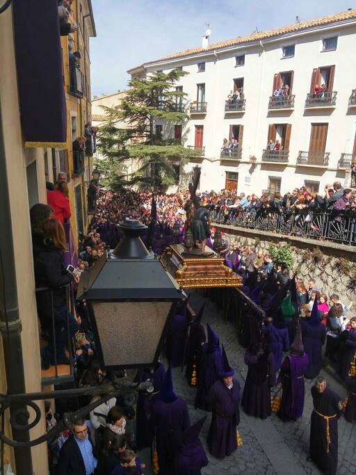 La bajada de las turbas la mañana del viernes santo