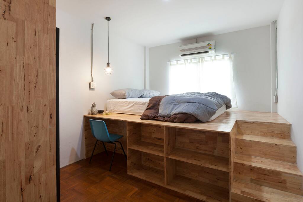 Small Bed Room 1 with stair and working corner