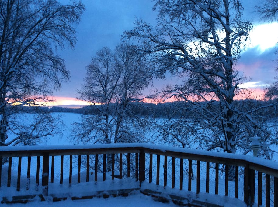 Winter Wonderland on Nancy Lake.