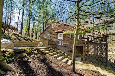 Treetop Cottage - cozy lakeview home in Mohican