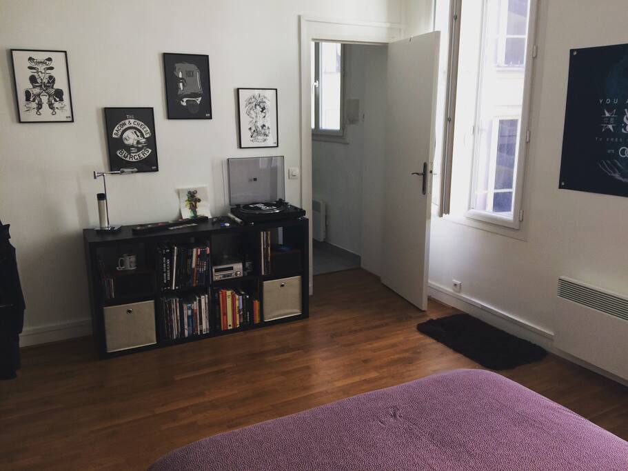 Chambre pour 2 personnes vue sur cour
