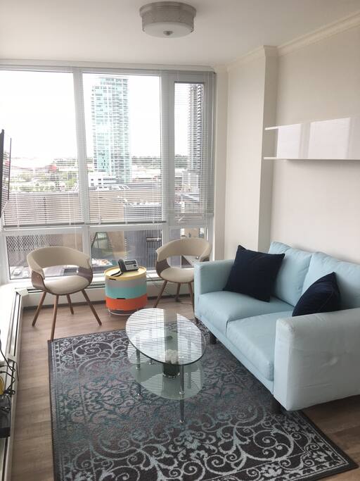 cozy livingroom with great views