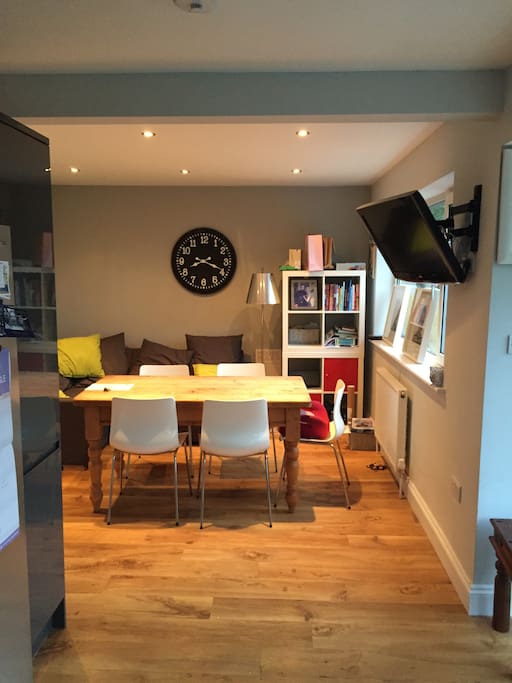 Diner section of the kitchen