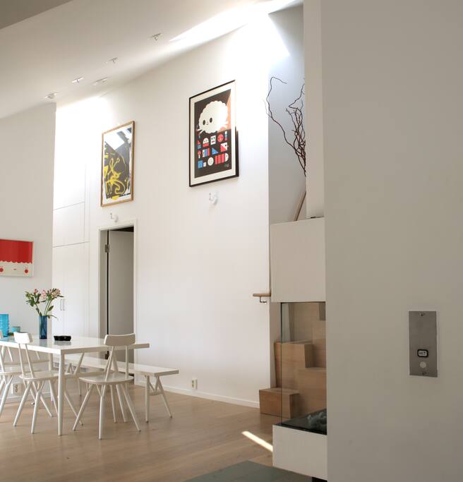 Dining room area