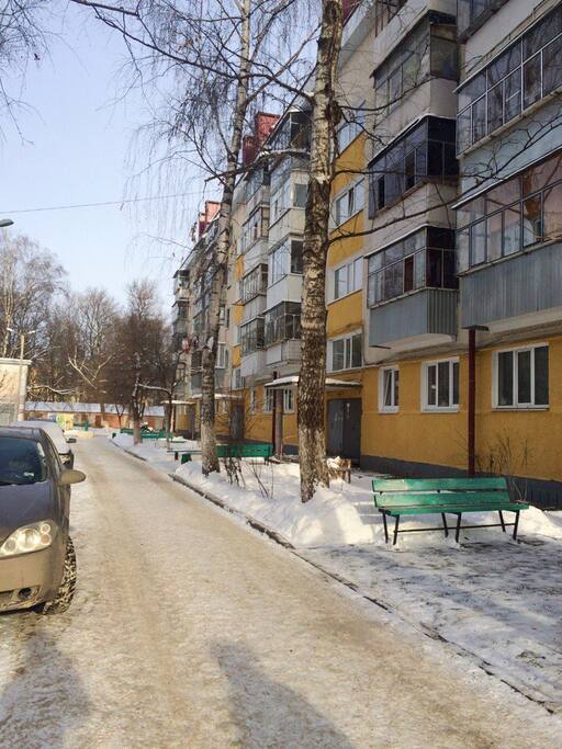 Вид дома с улицы