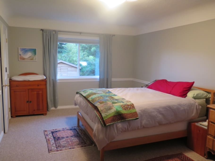 Master bedroom with ensuite bathroom
