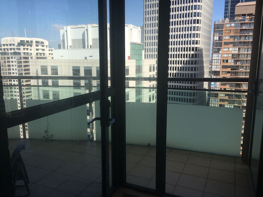 Private balcony