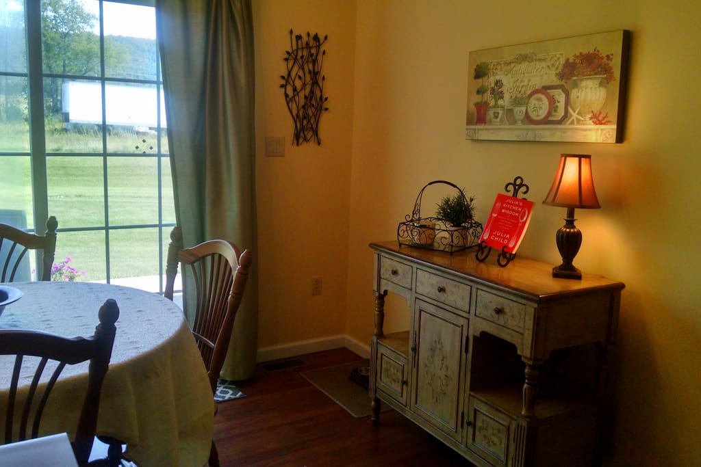 Dining room area