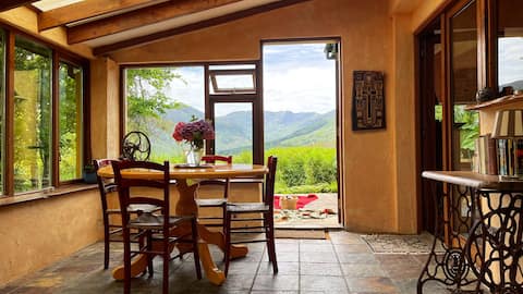 A cosy home nestled in Ireland's highest mountains